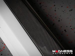 Alfa Romeo Giulia Side Rocker QV Style Upgrade Kit - Quadrifoglio Replica Panels - Carbon Fiber + FRP - Set of 2 Alfa Romeo Giulia Side Rocker QV Style Upgrade Kit - Quadrifoglio Replica Panels - Carbon Fiber + FRP - Set of 2